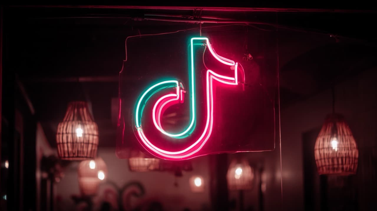 Kleiner Creator nimmt ein TikTok-Video im Hochformat mit dem Smartphone auf, dazu lizenzfreie Musik von beatloop